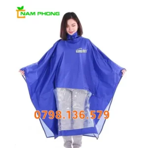 Áo Mưa In Logo Kiểu Dáng Chữ A AMCA05