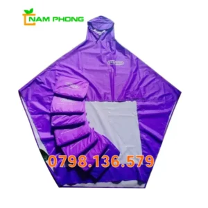 Áo Mưa In Logo Kiểu Dáng Chữ A AMCA06