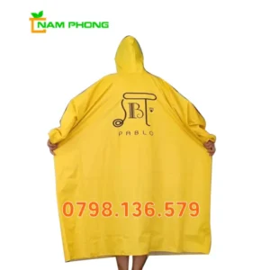 Áo Mưa Cánh Dơi In Logo AMCD01
