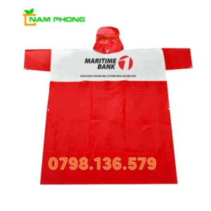 Áo Mưa Cánh Dơi In Logo AMCD03