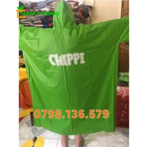 Áo Mưa Cánh Dơi In Logo AMCD07