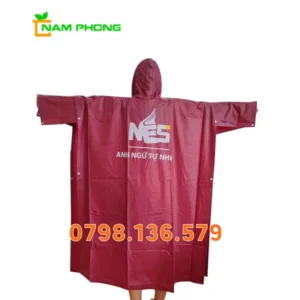 Áo Mưa Cánh Dơi In Logo AMCD08