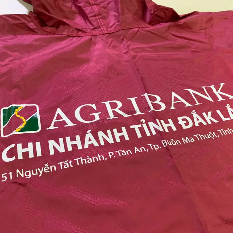 Áo mưa thương hiệu cho doanh nghiệp